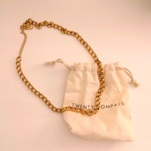 Thick gold plated chain